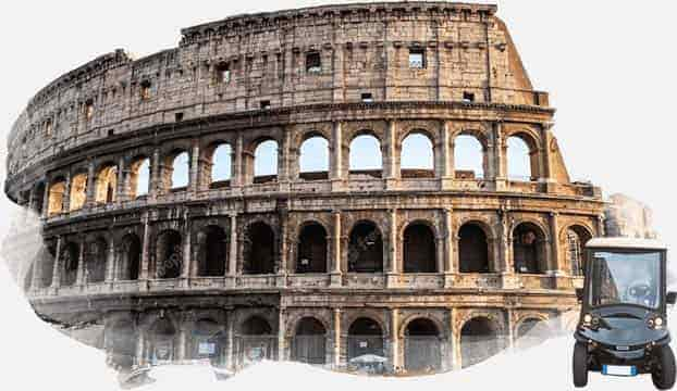 Golf Cart Tour in Rome