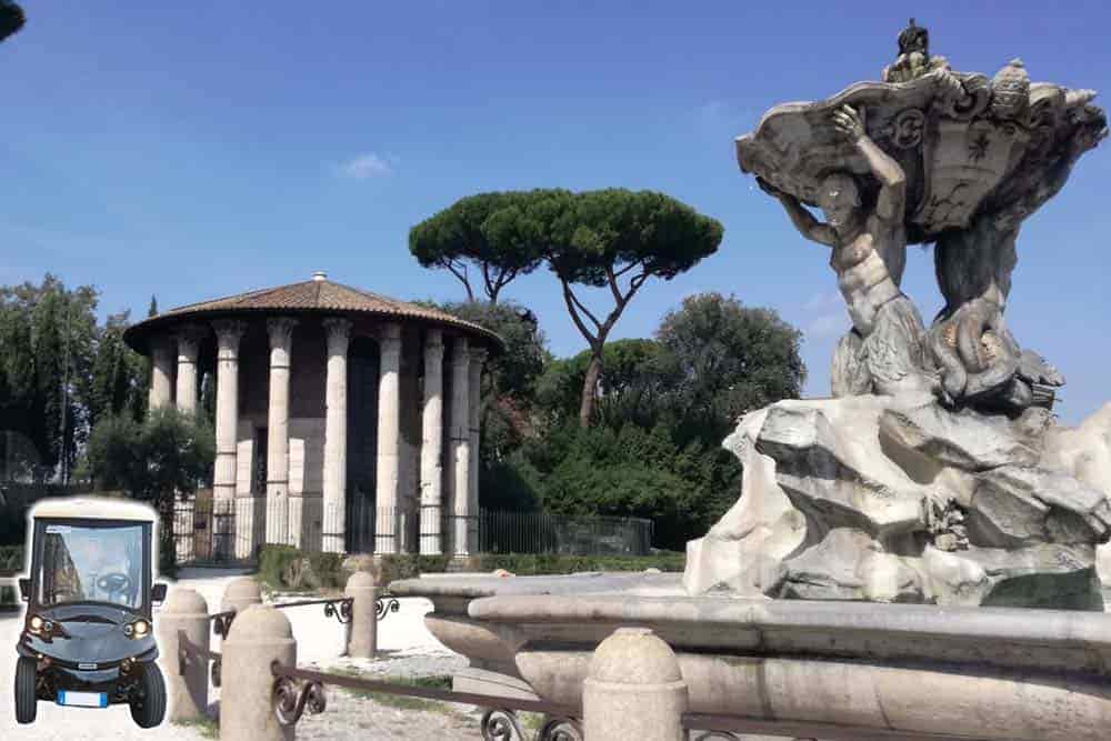 Forum Boarium Golf Cart Tour in Rome