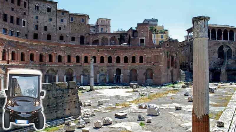 Rione Monti Golf Cart Tour in Rome