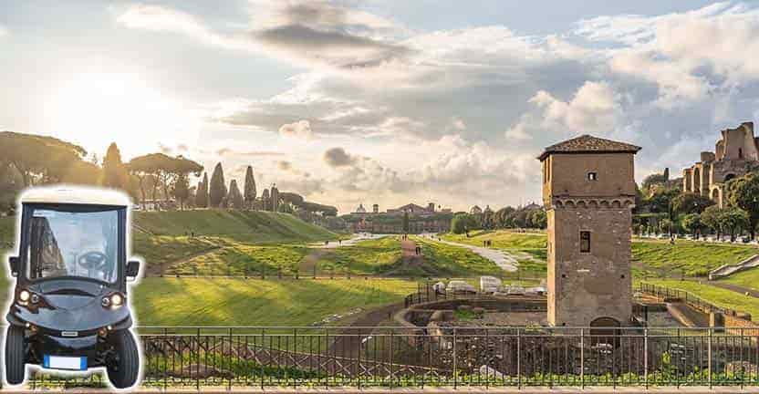 Circo Massimo Tour in Golf Cart a Roma